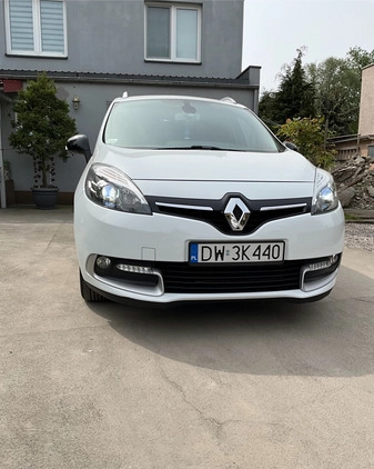 Renault Grand Scenic cena 49999 przebieg: 116300, rok produkcji 2015 z Wrocław małe 781